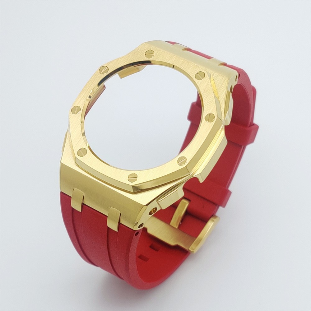 GA2100 Casioak Offshore Curve Style Rose gold / Golden