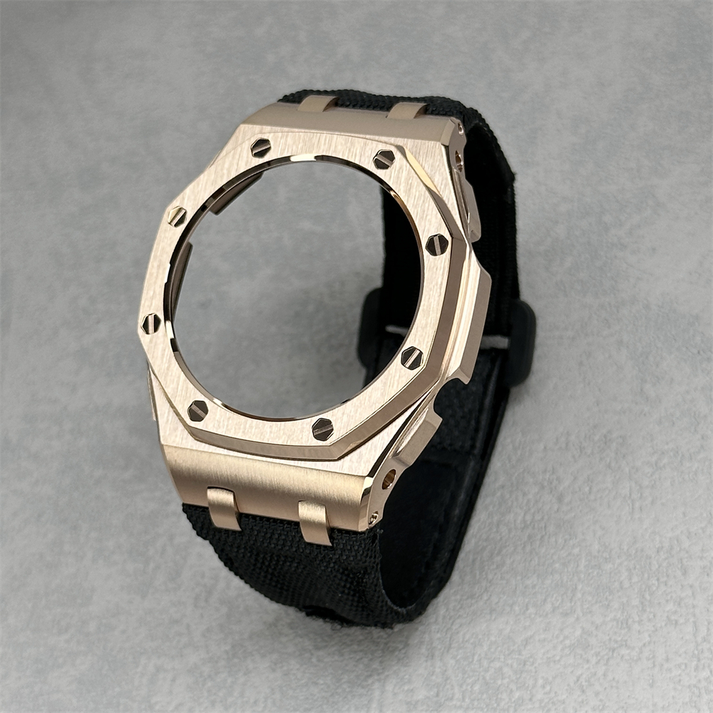GA2100/2110/B2100 CasiOak Offshore Bezel Canvas Nylon Velcro Strap Set
