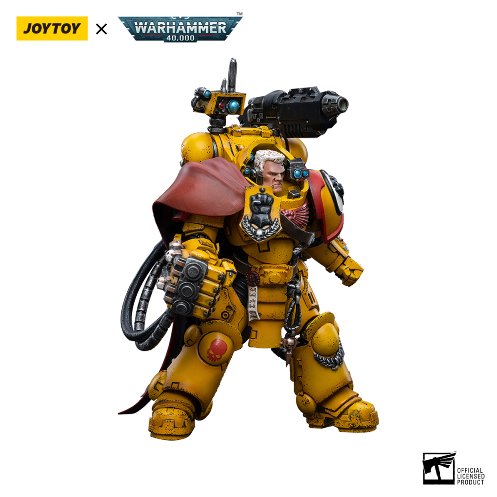 JOYTOY  Warhammer 40K Imperial Fists Third Captain Tor Garadon