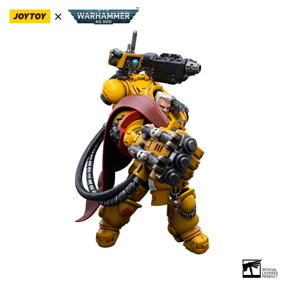 JOYTOY  Warhammer 40K Imperial Fists Third Captain Tor Garadon