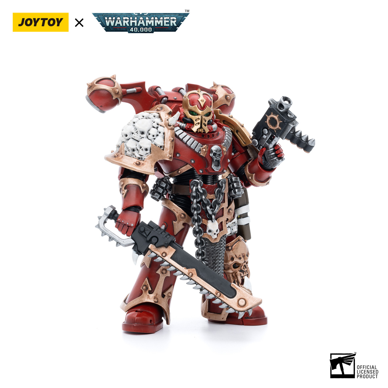 JOYTOYS Warhammer 40K Chaos Space Marines Crimson Slaughter Brother ...