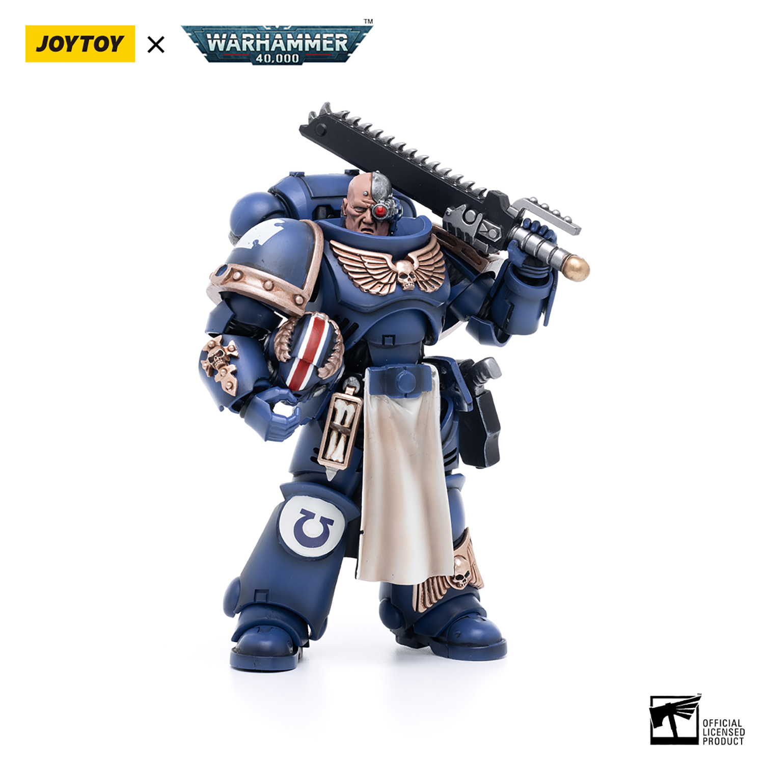 JOYTOYS Warhammer 40K Ultramarines Primaris Lieutenant Horatius Action ...