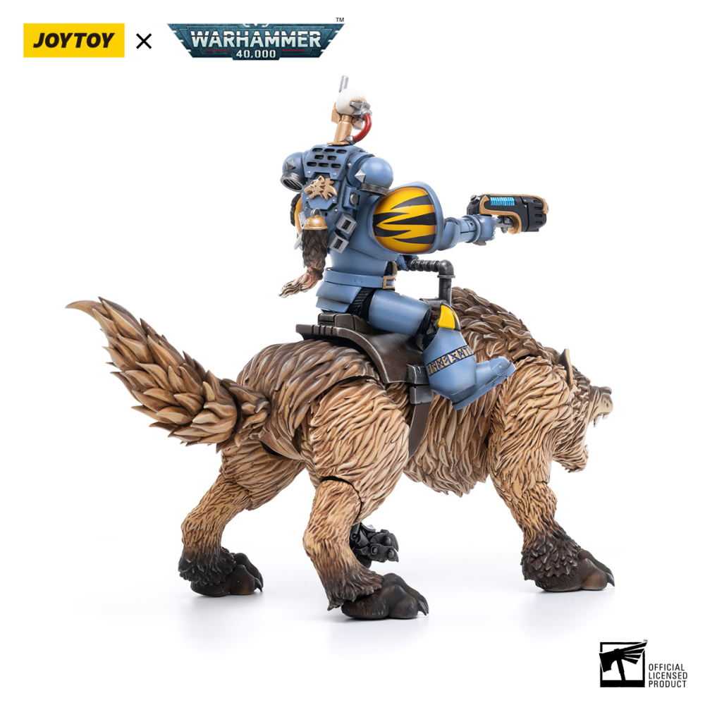 JOYTOYS Warhammer40K Space Wolves Thunderwolf Cavalry Bjane