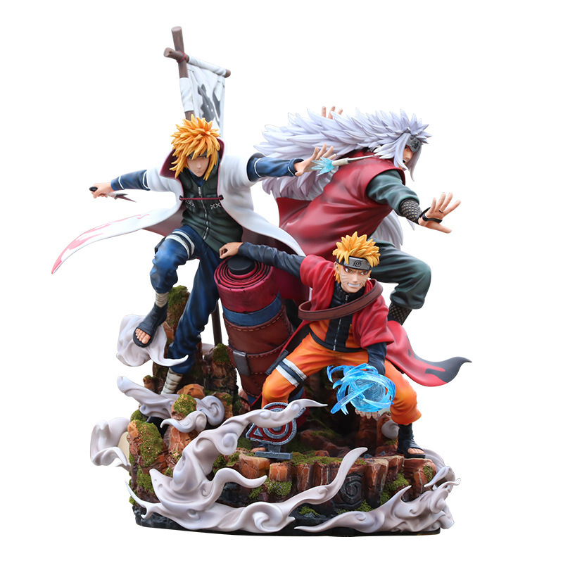 Naruto Fate of three masters and apprentices(Namikaze Minato,Jiraiya,Uzumaki Naruto)