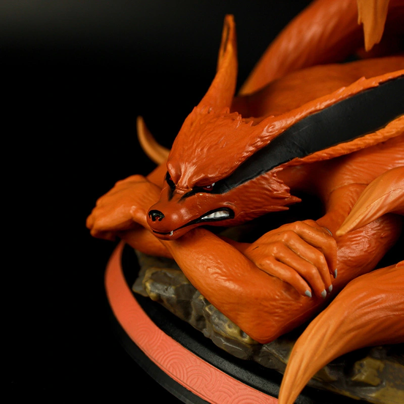 Naruto Nine Tailed Demon Fox Scenes GK Statue