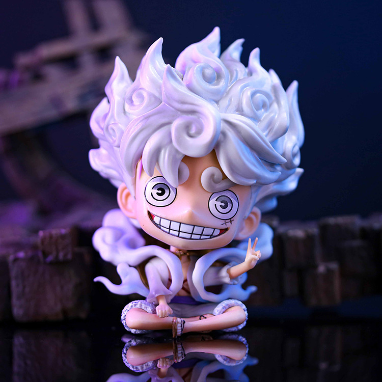 One Piece Sitting Nika Luffy-White
