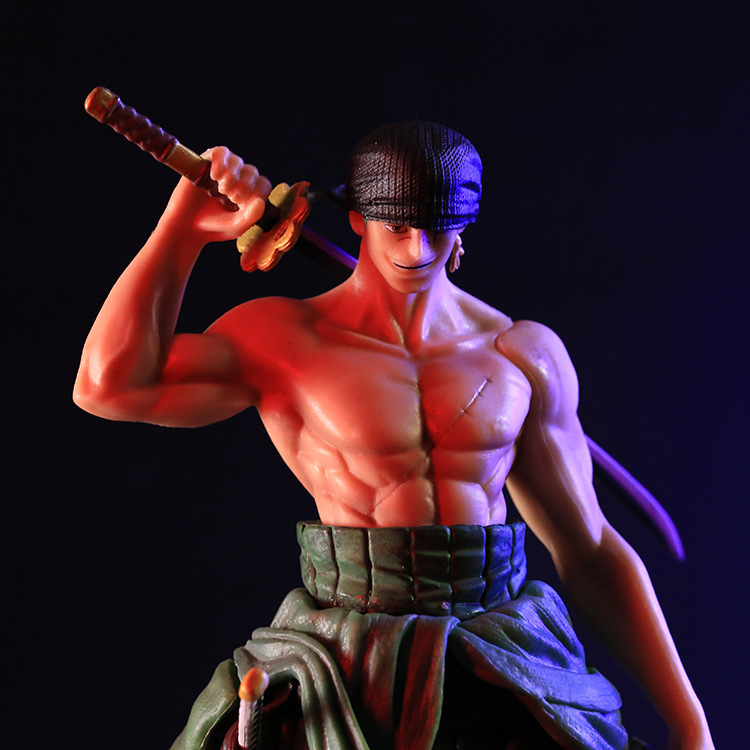 One Piece Ornament PVC Material Dreamy Zoro Garage Kit