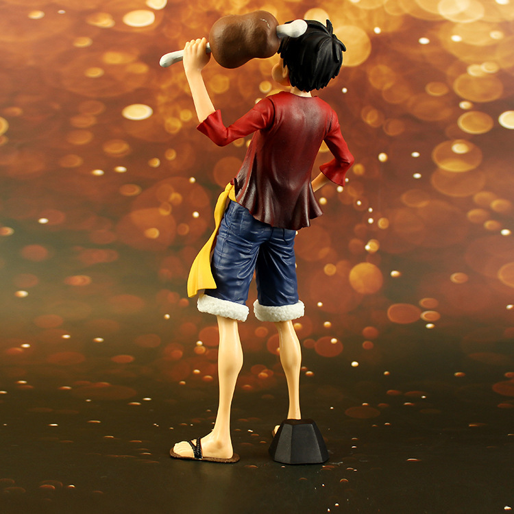 One Piece Standing Eat Meat Luffy