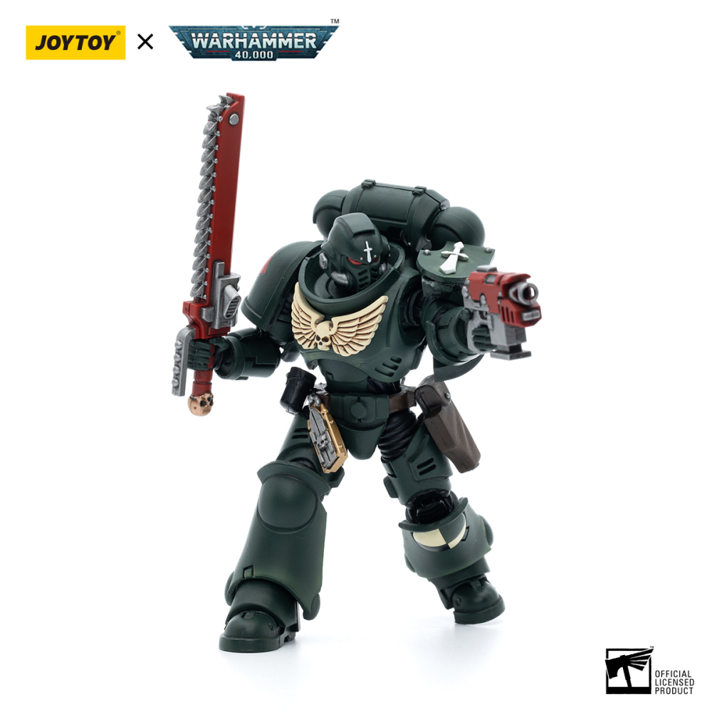 JOYTOYS Warhammer 40K Dark Angels Intercessors Sergeant Rakiel