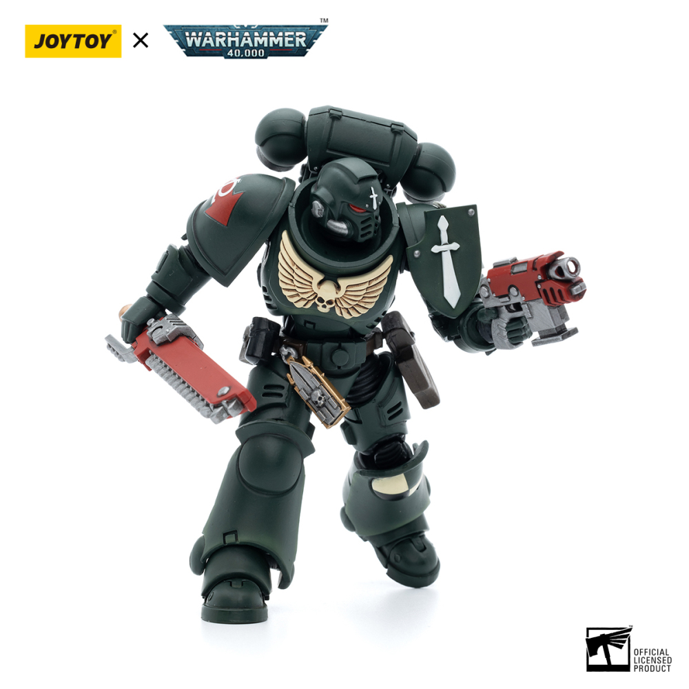 JOYTOYS Warhammer 40K Dark Angels Intercessors Sergeant Rakiel