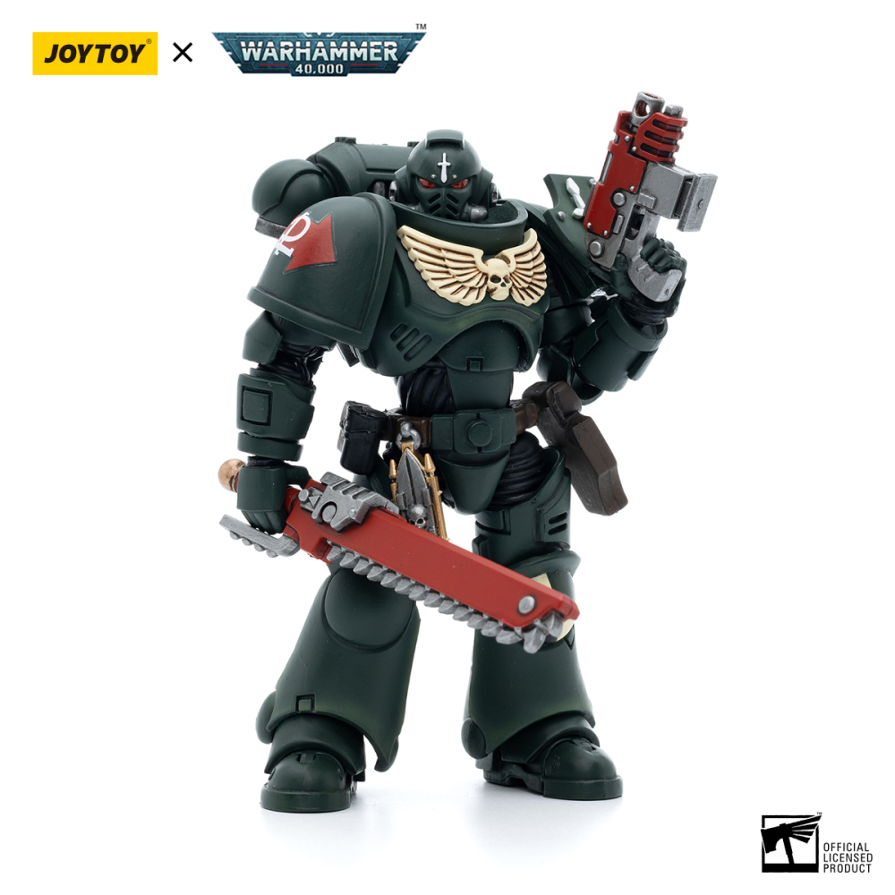 JOYTOYS Warhammer 40K Dark Angels Intercessors Sergeant Rakiel