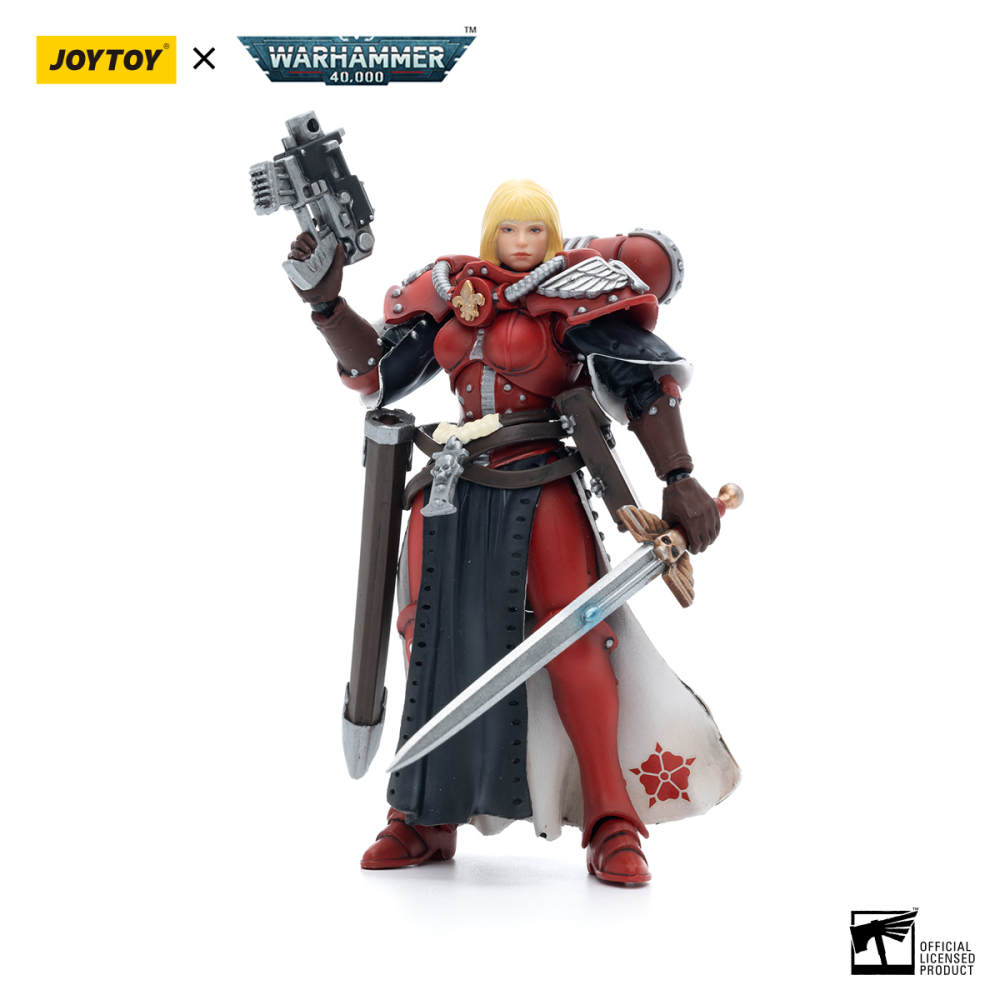 【New in May 2023】JOYTOY Warhammer 40K Adepta Sororitas Battle Sisters Order of the Bloody Rose Sister Superior Kamina