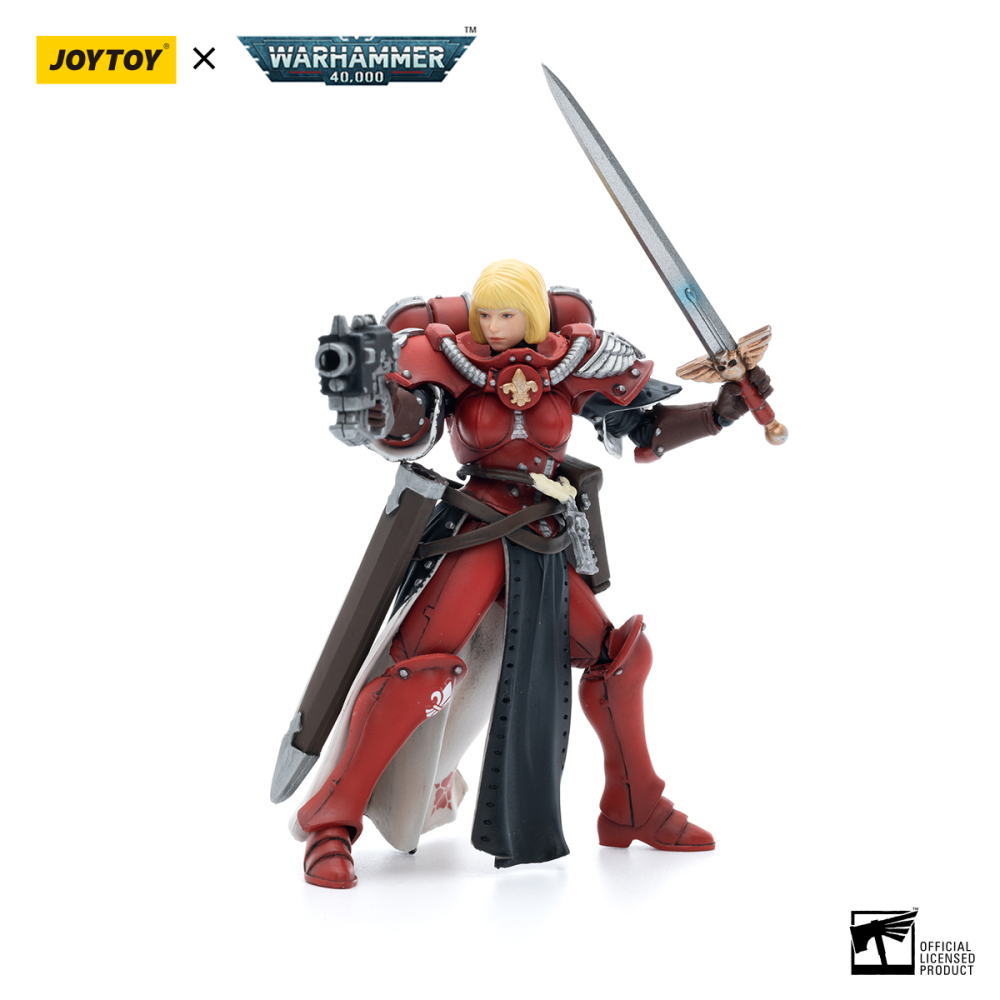 【New in May 2023】JOYTOY Warhammer 40K Adepta Sororitas Battle Sisters Order of the Bloody Rose Sister Superior Kamina