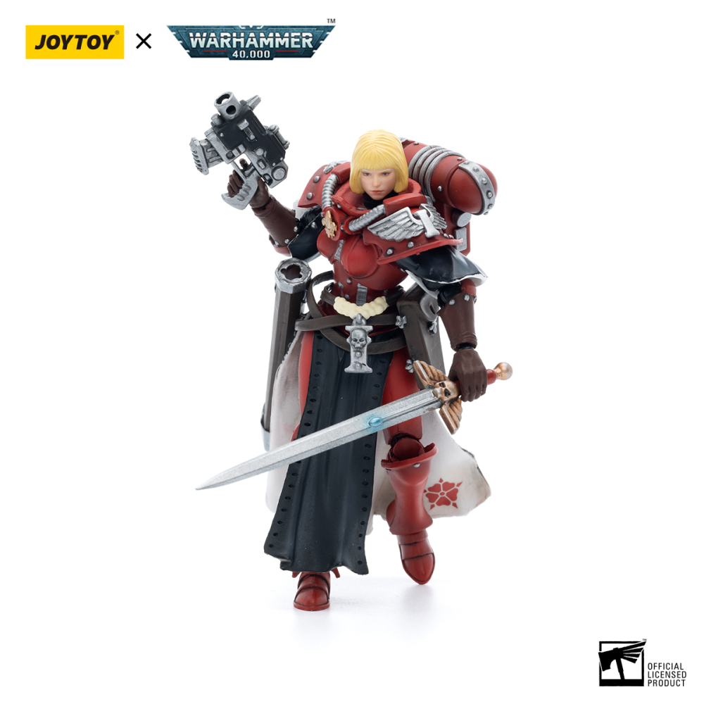 【New in May 2023】JOYTOY Warhammer 40K Adepta Sororitas Battle Sisters Order of the Bloody Rose Sister Superior Kamina