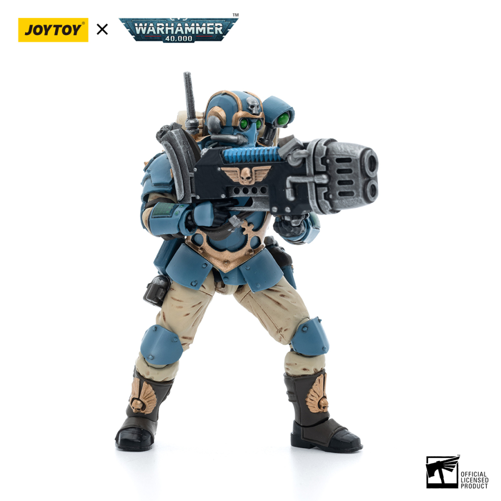 【New in May 2023】JOYTOY Warhammer 40K Astra Militarum Tempestus Scions 55th Kappic Eagles Plasma Gunner