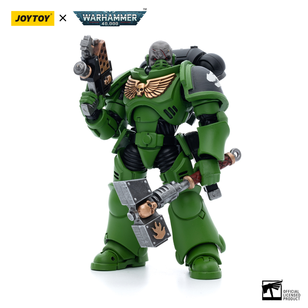 JOYTOY Warhammer 40K  Salamanders Assault Intercessors Sergeant Krajax