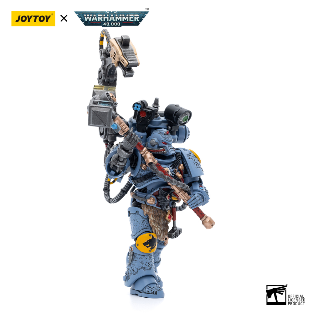 【New in June 2023】JOYTOY Warhammer 40K Space Wolves Iron Priest Jorin Fellhammer
