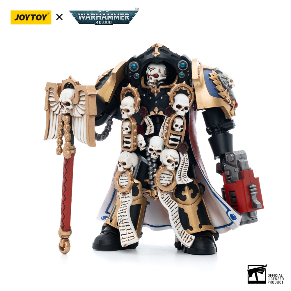【New in July 2023】JOYTOY Warhammer 40K Ultramarines Terminator Chaplain Brother Vanius