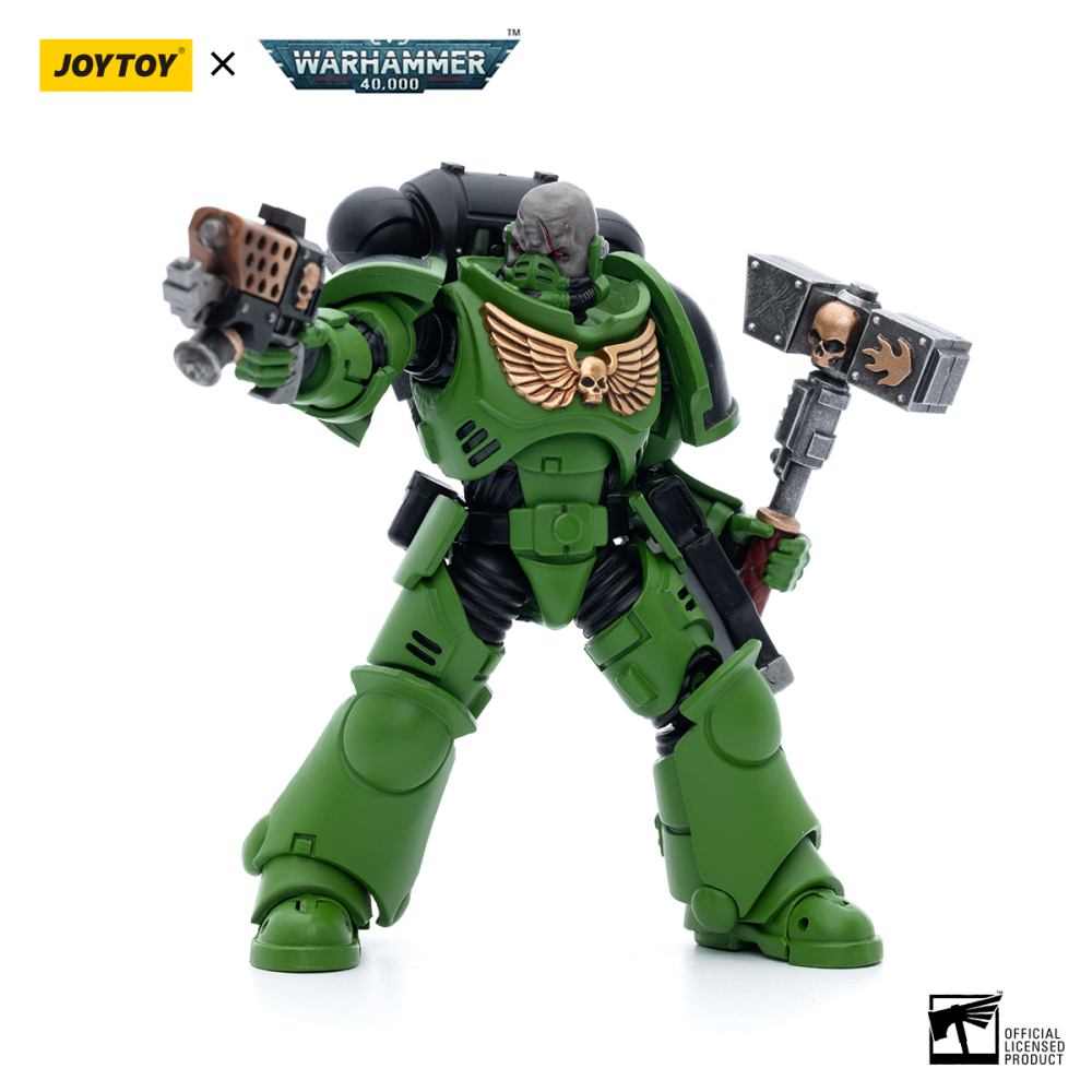 JOYTOY Warhammer 40K  Salamanders Assault Intercessors Sergeant Krajax