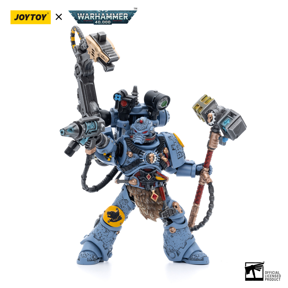 【New in June 2023】JOYTOY Warhammer 40K Space Wolves Iron Priest Jorin Fellhammer