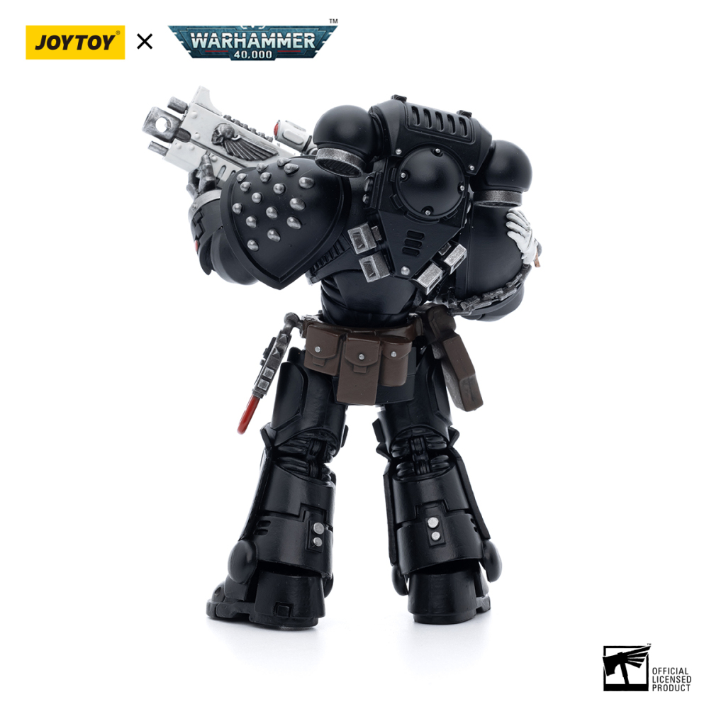 JOYTOY Warhammer 40K Iron Hands Intercessors Sergeant Bantus