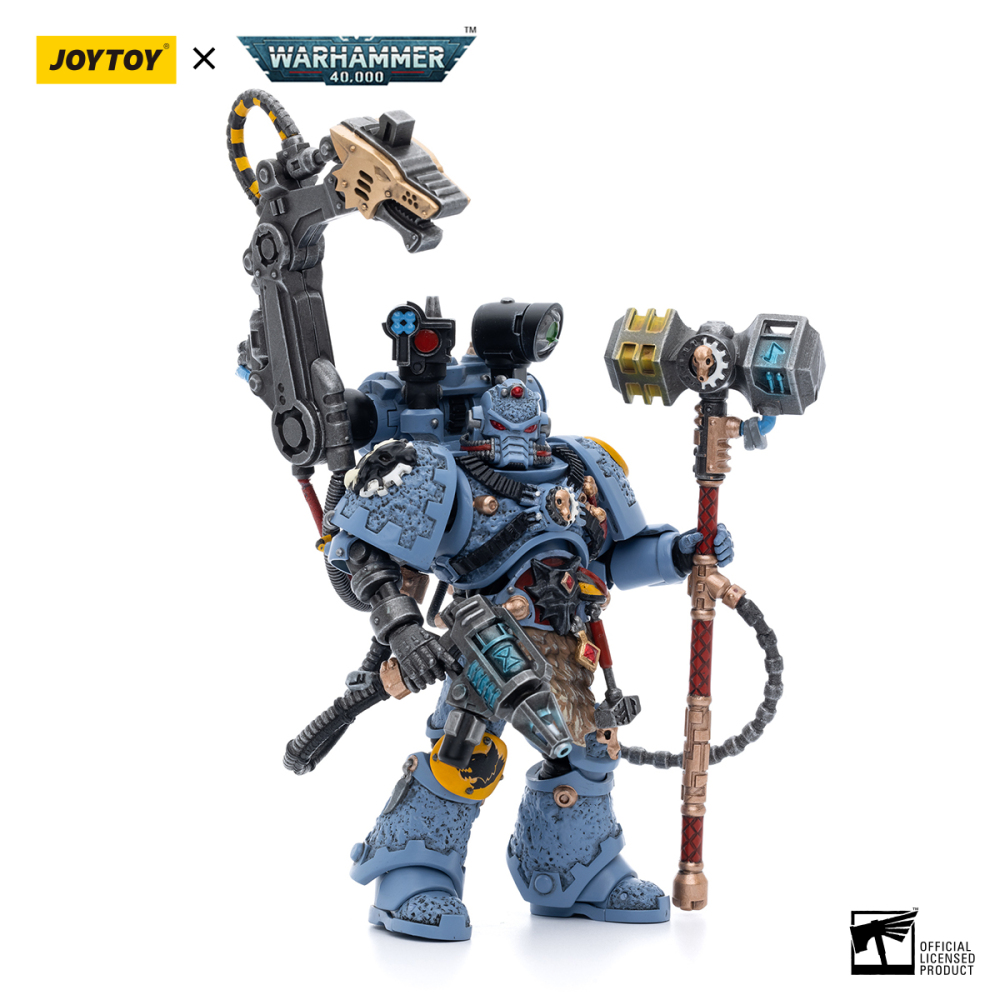 【New in June 2023】JOYTOY Warhammer 40K Space Wolves Iron Priest Jorin Fellhammer