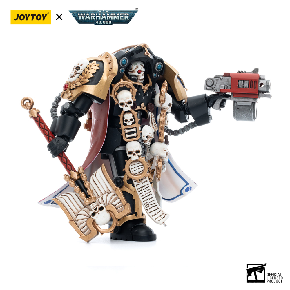【New in July 2023】JOYTOY Warhammer 40K Ultramarines Terminator Chaplain Brother Vanius