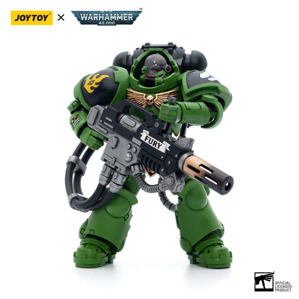 JOYTOY Warhammer 40K Salamanders Eradicators Sergeant Bragar