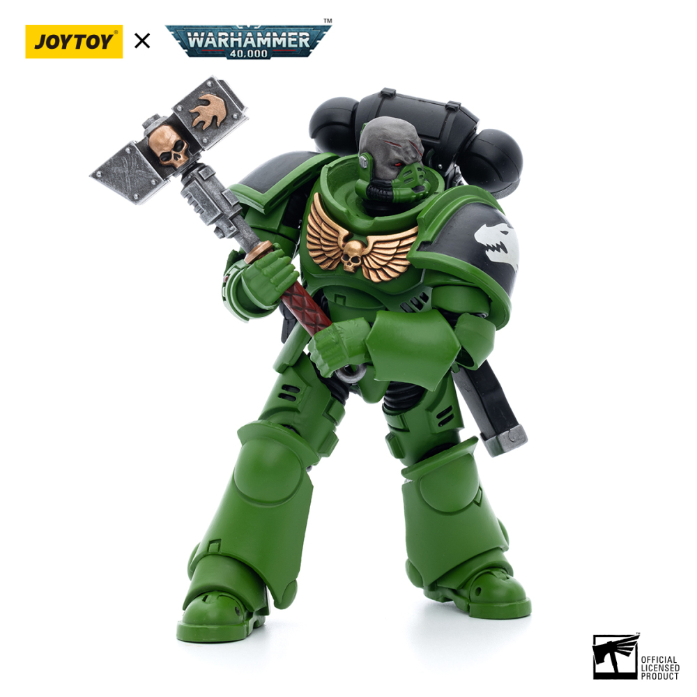 JOYTOY Warhammer 40K  Salamanders Assault Intercessors Sergeant Krajax
