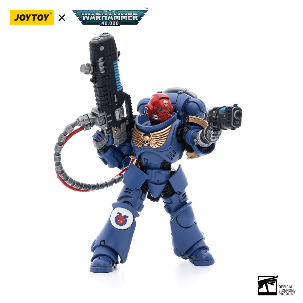 【New in June 2023】JOYTOY Warhammer 40K Ultramarines Hellblasters Sergeant Ulaxes