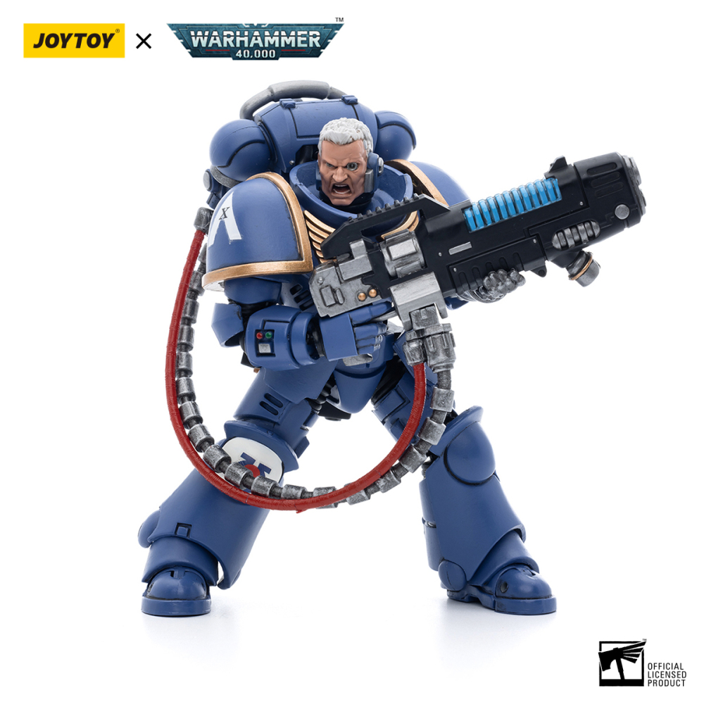 【New in June 2023】JOYTOY Warhammer 40K Ultramarines Hellblasters Sergeant Ulaxes