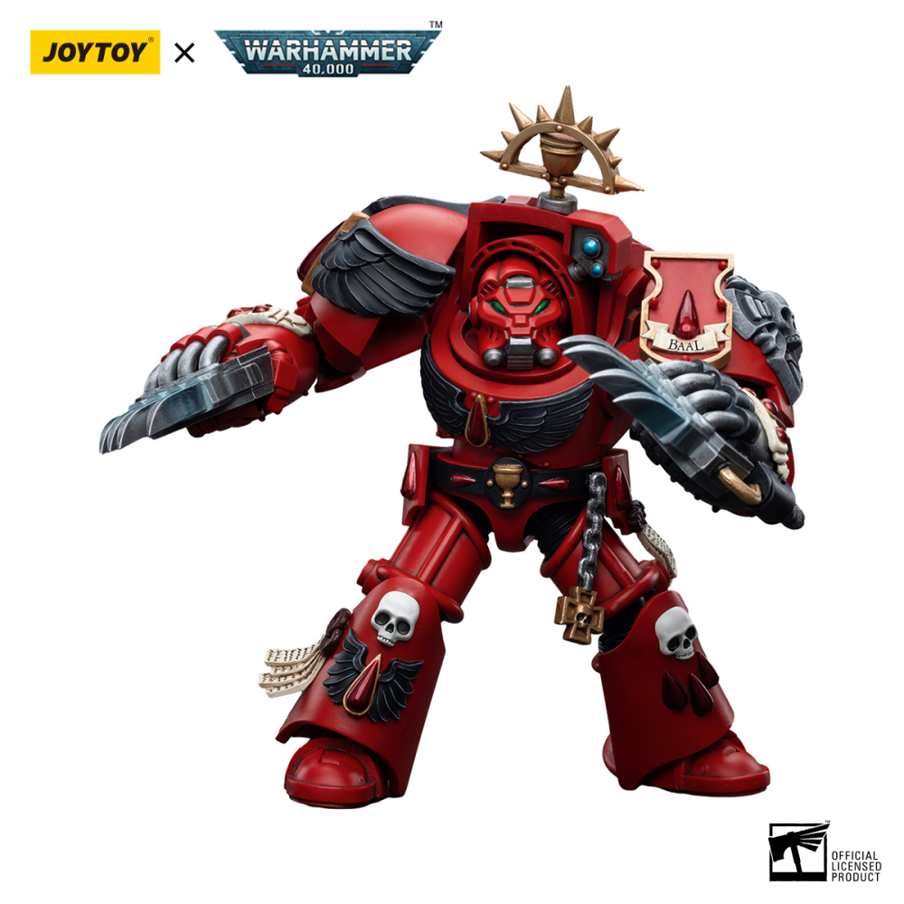 【New in July 2023】JOYTOY Warhammer 40K Blood Angels Assault Terminators Brother Tyborel