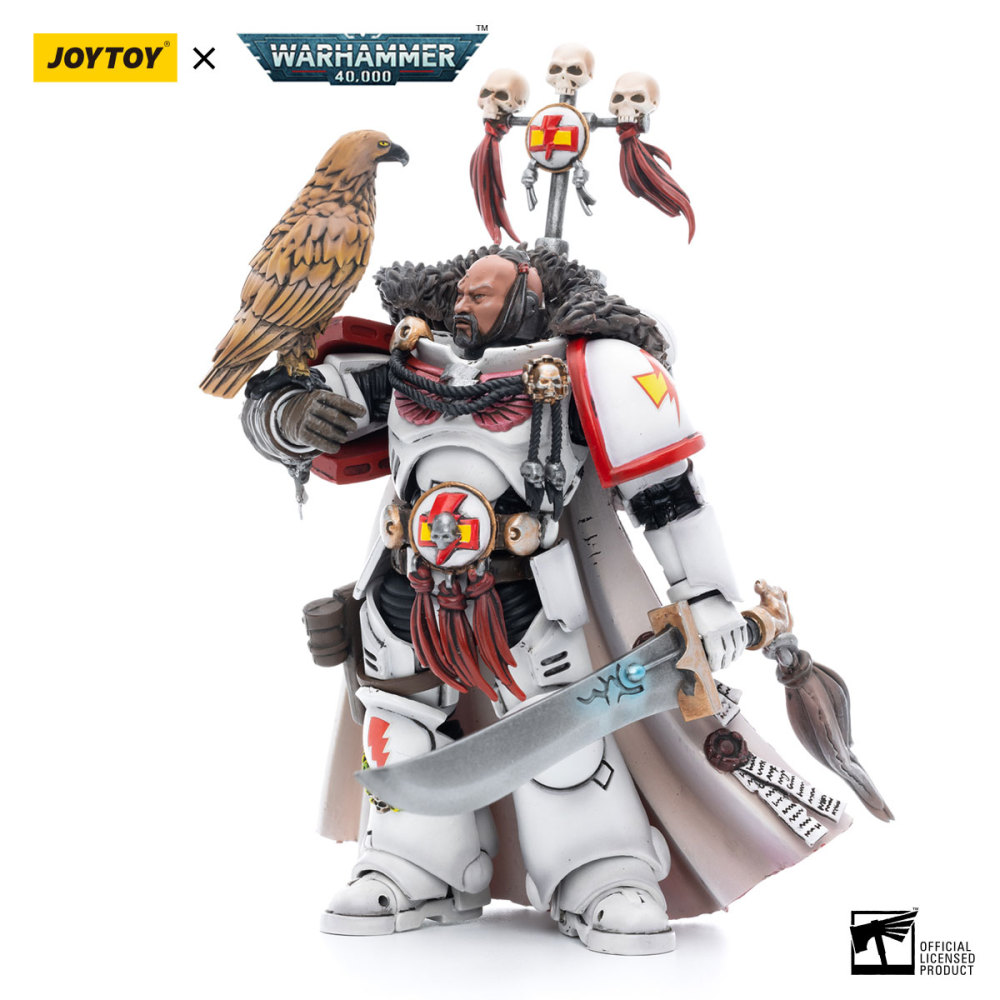 【New in July 2023】JOYTOY Warhammer 40K White Scars Captain  Kor'sarro Khan