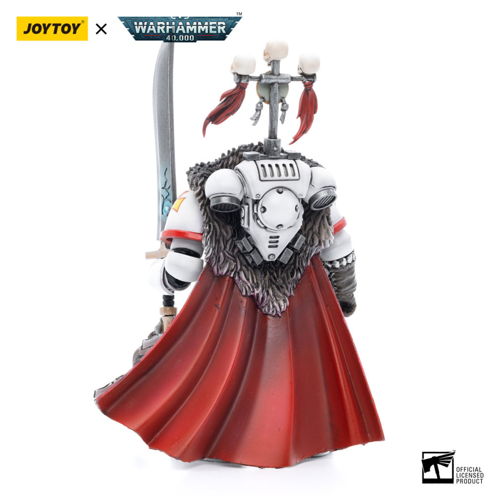【New in July 2023】JOYTOY Warhammer 40K White Scars Captain  Kor'sarro Khan
