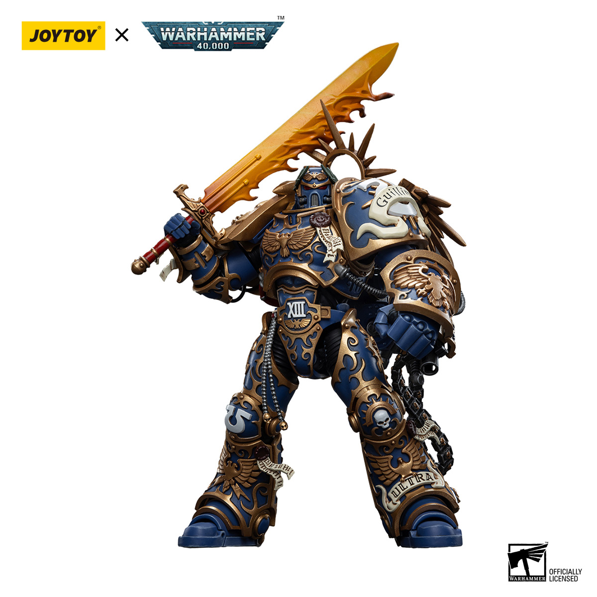 JOYTOY Warhammer 40K Ultramarines Primarch Roboute Guilliman Action Figure