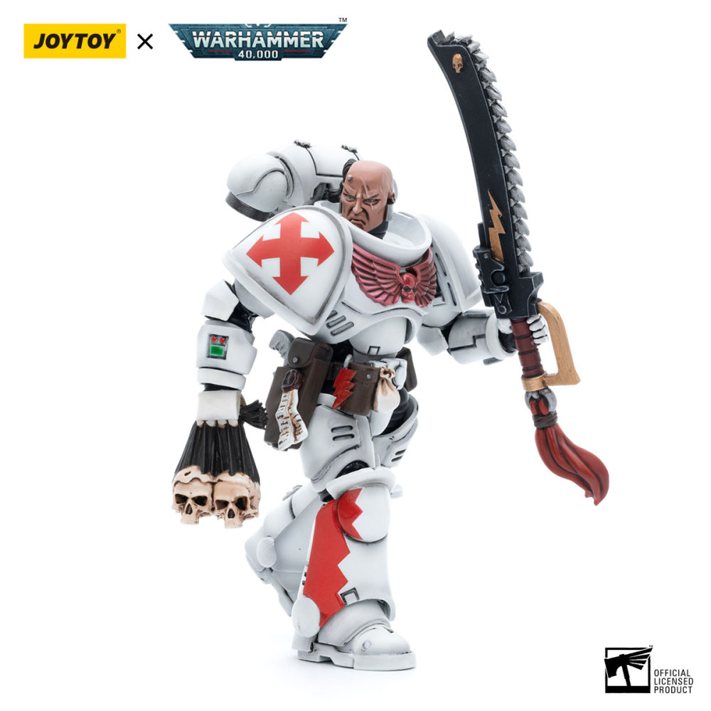 【New in July 2023】JOYTOY Warhammer 40K White Scars  Assault lntercessor  Sergeant Tsendbaatar