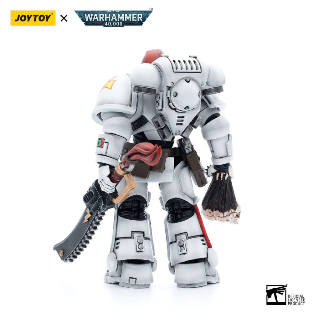 【New in July 2023】JOYTOY Warhammer 40K White Scars  Assault lntercessor  Sergeant Tsendbaatar