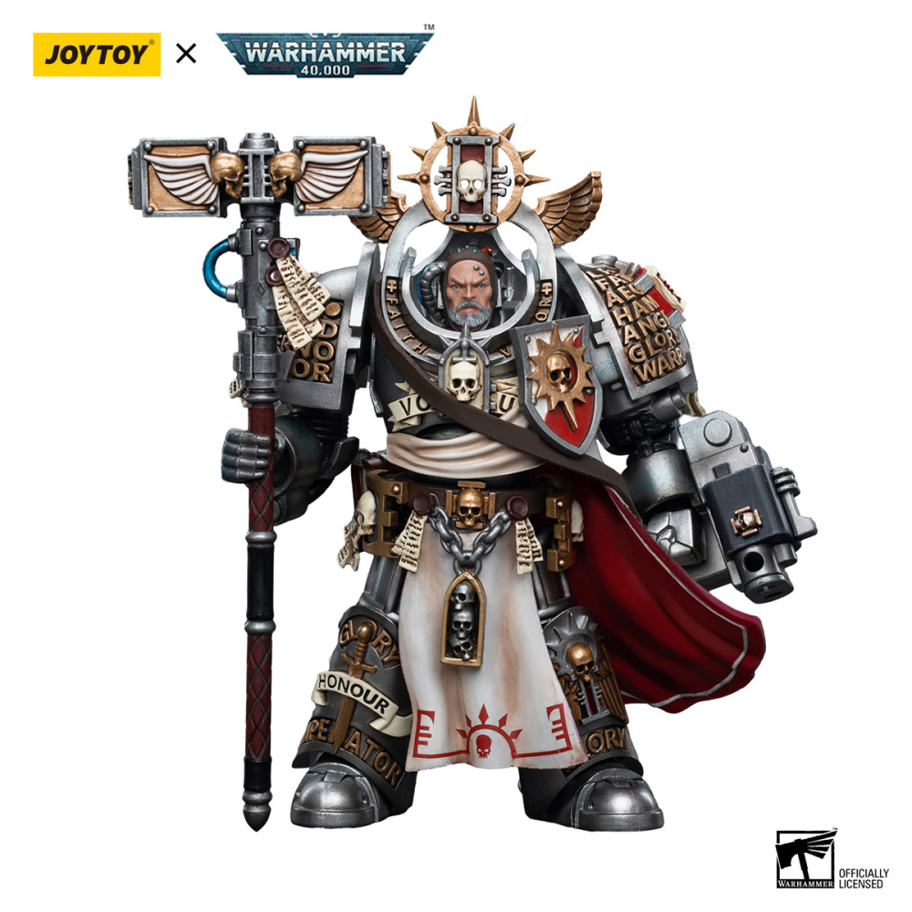 【New in July 2023】JOYTOY Warhammer 40K Grey Knights Grand Master Voldus