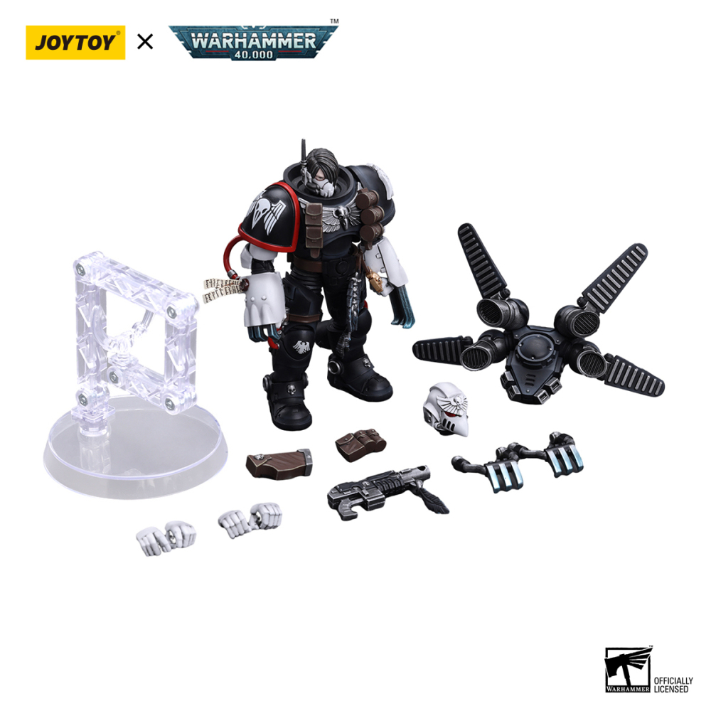 【New in July 2023】JOYTOY Warhammer 40K Raven Guard Chapter Master Kayvaan Shrike