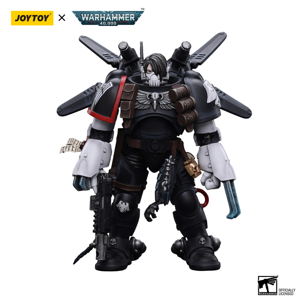 【New in July 2023】JOYTOY Warhammer 40K Raven Guard Chapter Master Kayvaan Shrike