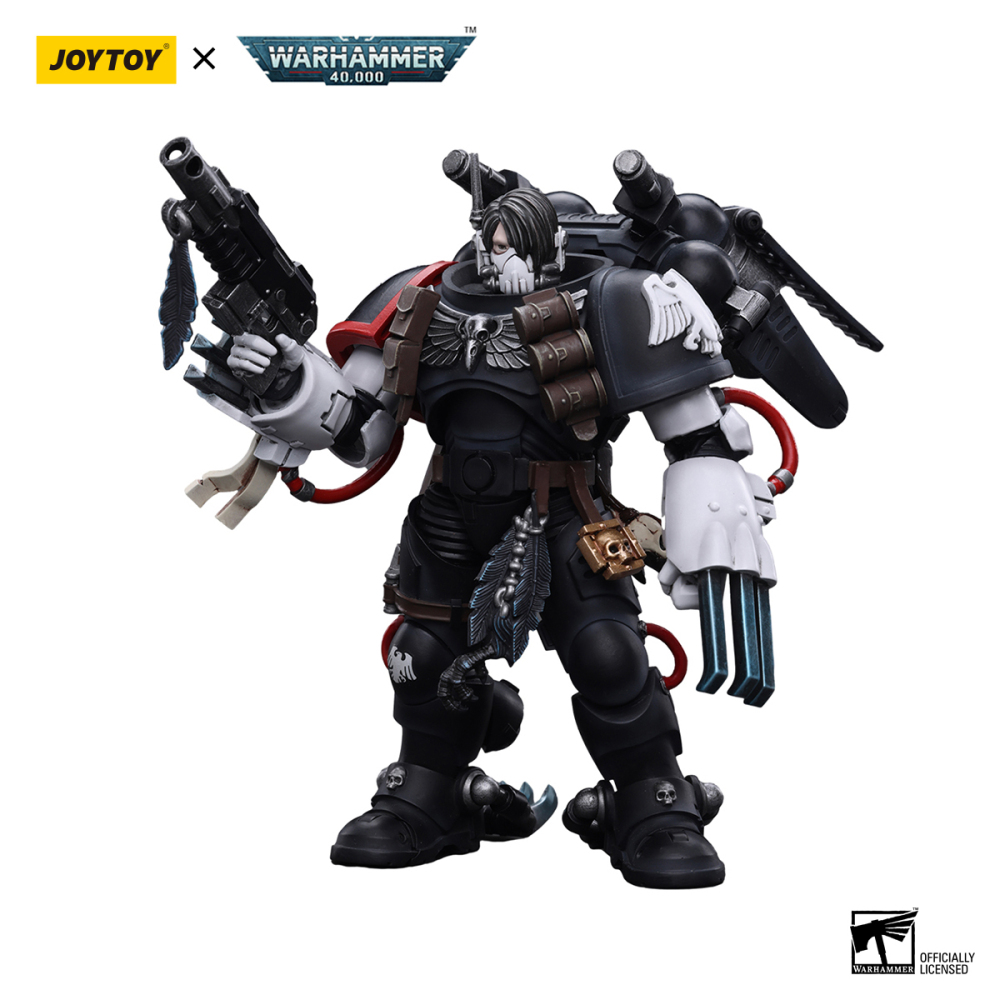 【New in July 2023】JOYTOY Warhammer 40K Raven Guard Chapter Master Kayvaan Shrike