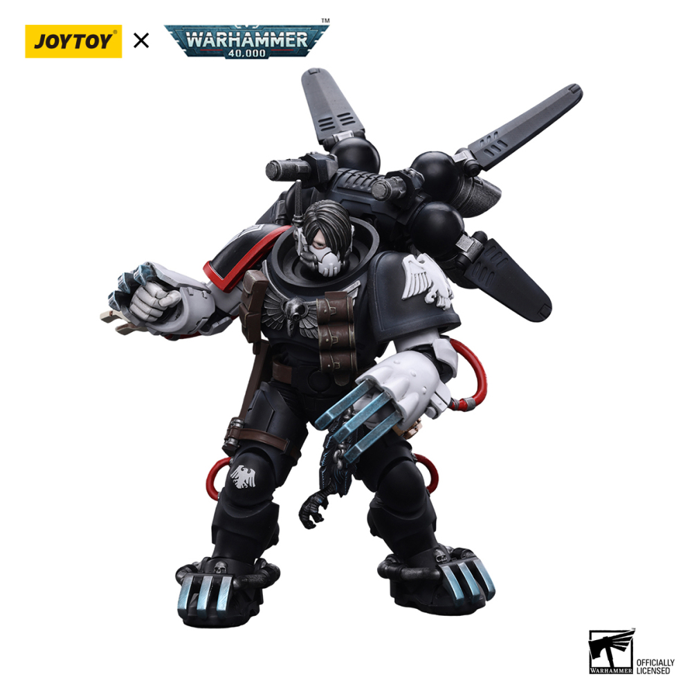 【New in July 2023】JOYTOY Warhammer 40K Raven Guard Chapter Master Kayvaan Shrike