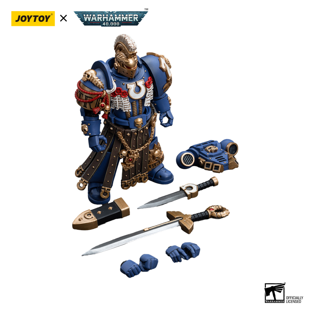 【New in July 2023】JOYTOY Warhammer 40K Ultramarines Honour Guard Chapter Champion