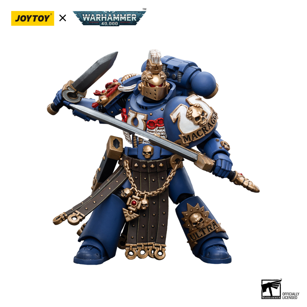 【New in July 2023】JOYTOY Warhammer 40K Ultramarines Honour Guard Chapter Champion