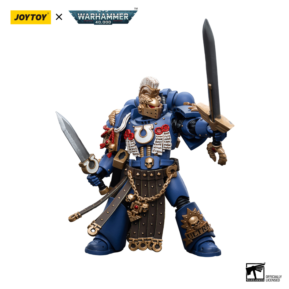 【New in July 2023】JOYTOY Warhammer 40K Ultramarines Honour Guard Chapter Champion