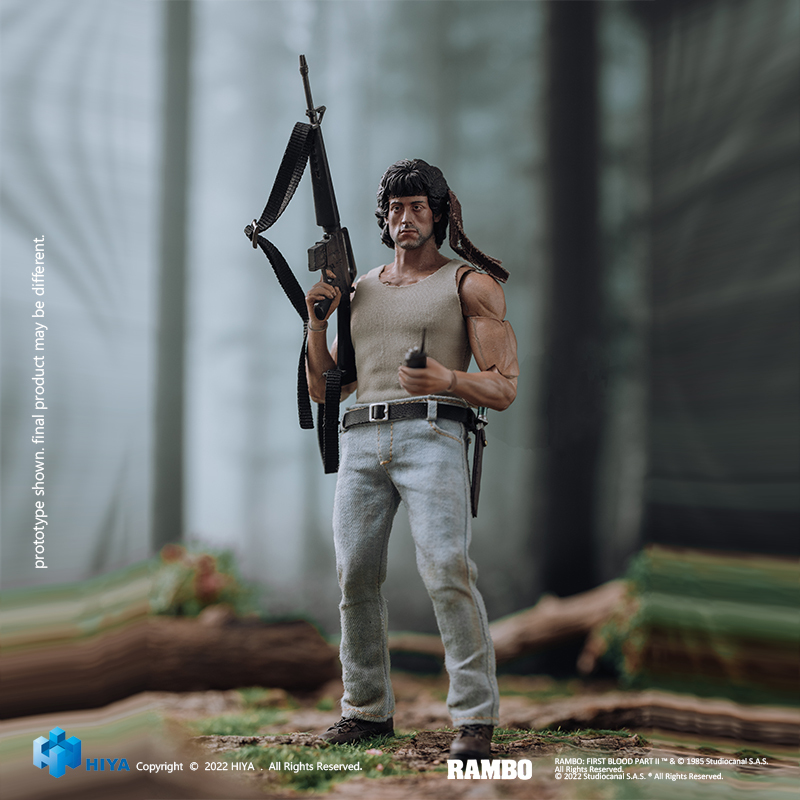 【Pre-sale】HIYA Exquisite Super Series FIRST BLOOD Rambo