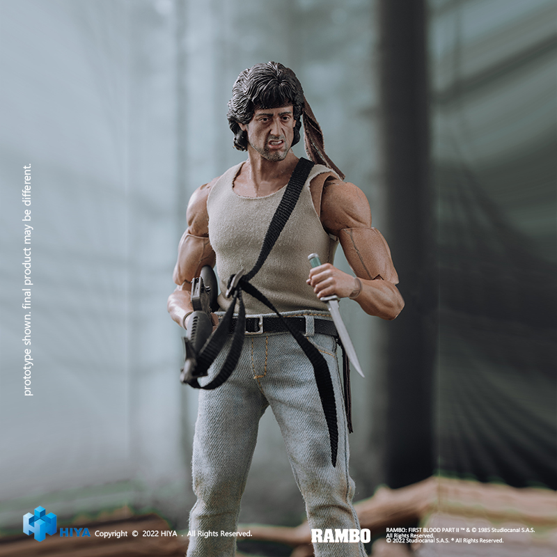 【Pre-sale】HIYA Exquisite Super Series FIRST BLOOD Rambo
