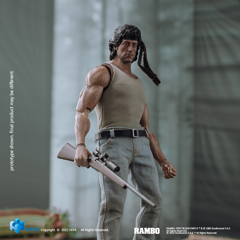 【Pre-sale】HIYA Exquisite Super Series FIRST BLOOD Rambo