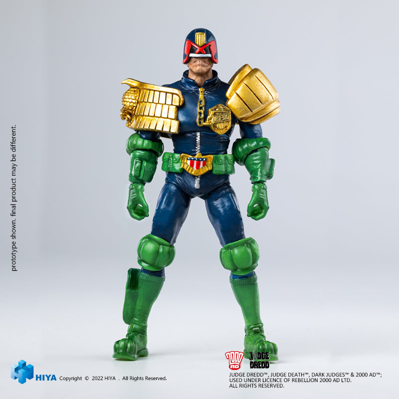 HIYA Exquisite Mini Series JUDGE DREDD Gaze Into The Fist of Dredd