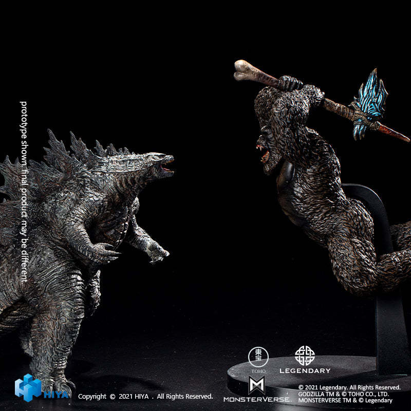 【Pre-sale】HIYA Stylist Series GODZILLA VS KONG Kong PVC statue